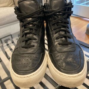 Last day! Common Projects High-top Achilles leather sneakers
